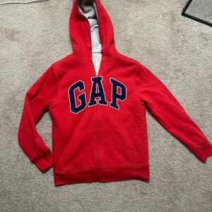 GAP Kids Bright Red Hoodie